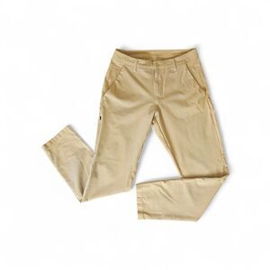 ​BYLT Premium Basic Everyday Pant 2.0 Slim Fit 33 Khaki Tan Technical Golf Chino